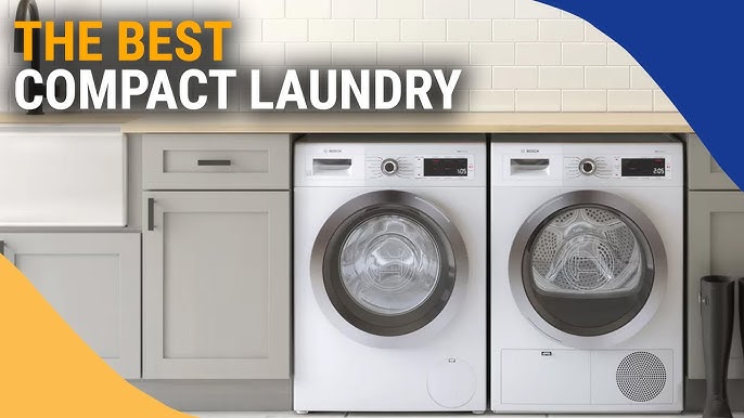 500 Series Compact Laundry Pair with Home Connect®