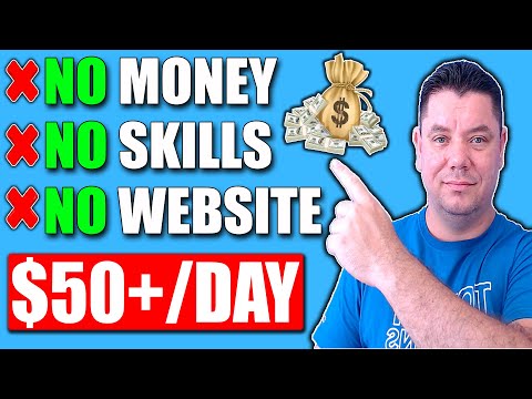 Make Money Online and Start Earning $50+/Day with No Money, Skills, Or a Website (Worldwide)