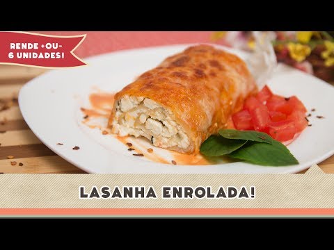 Lasanha Enrolada - Receitas de Minuto #146