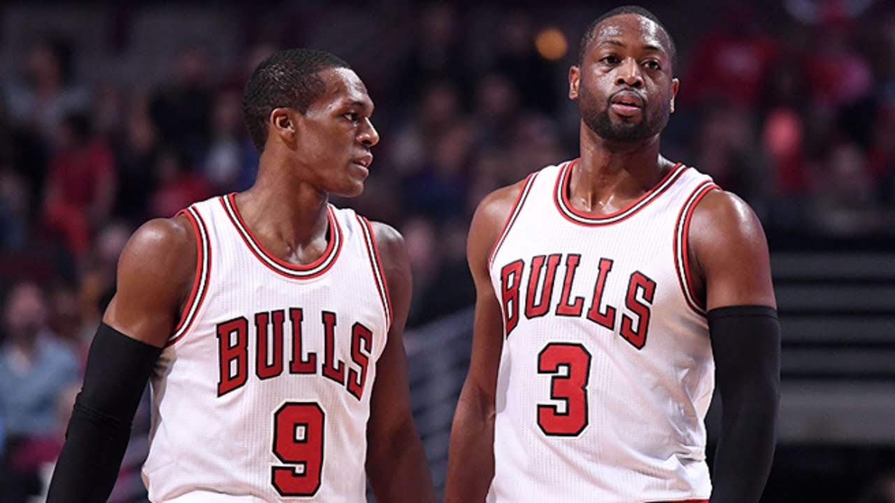 rondo in bulls jersey