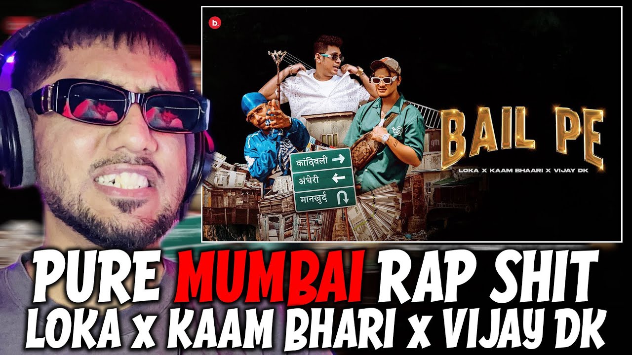 Pakistani Rapper Reacts to BAIL PE LOKA KAAM BHAARI VIJAY DK - YouTube