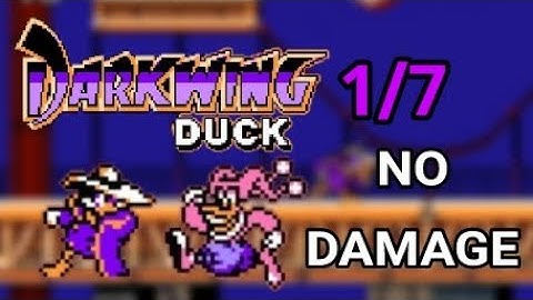 #1 Darkwing Duck (NES) - No Damage Walkthrough - Quacker Jack Stage