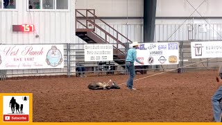 Tie-down Roping 3rd Go - Story Vest Memorial Calf Roping 2023 (Censored)