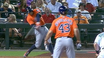 HOU@ARI: Springer has three hits and four RBIs