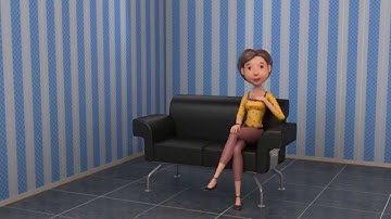 Anima Okul - Sitting Down Animation