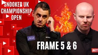 Ronnie O’Sullivan VS Anthony McGill - Snooker UK Championship Open Frame 5 & 6 - Mr Snooker Tube