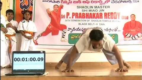 most clap push ups Video