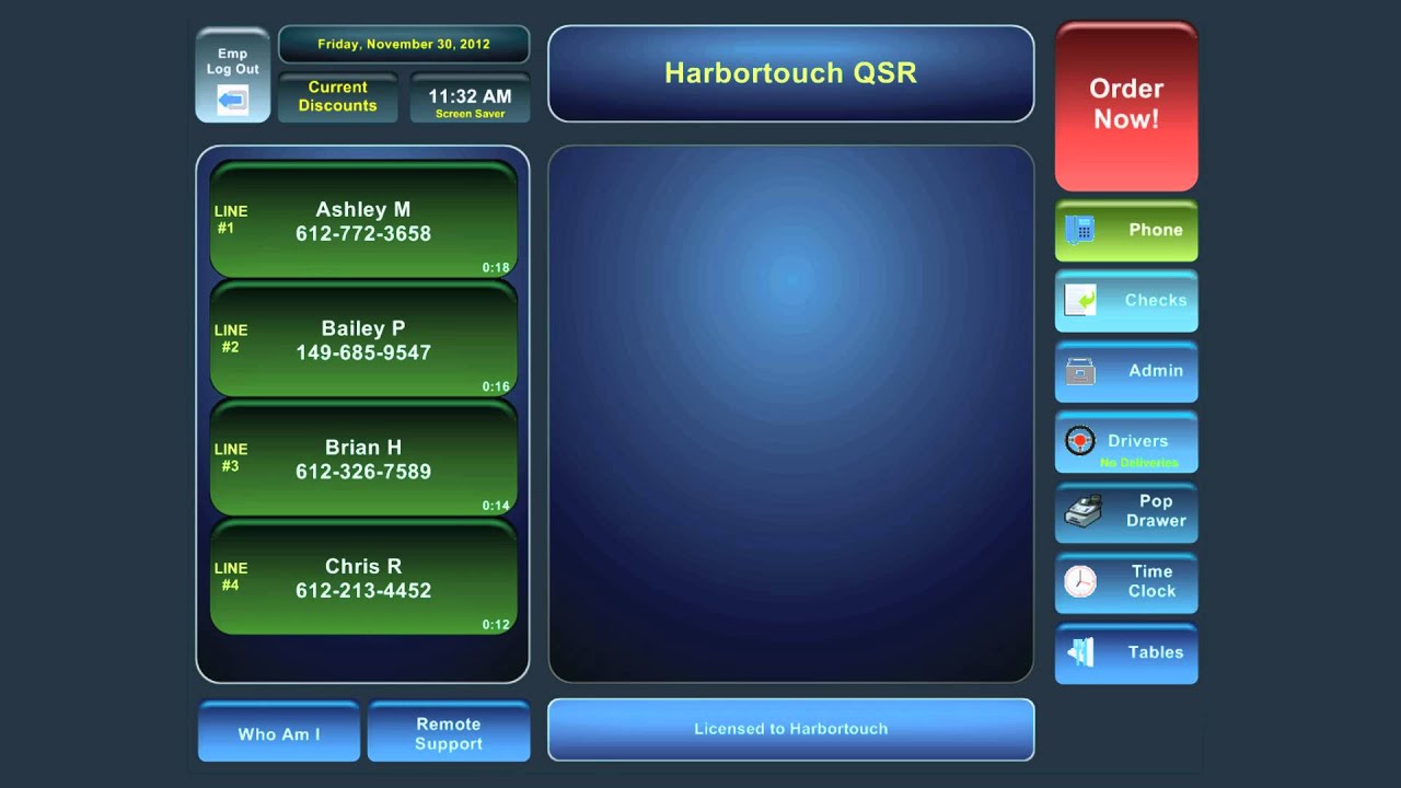 QSR-Employee-Clocking In