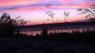 таймлапс закат на Волге с красивой музыкой/timelapse of the sunset on the Volga with beautiful music