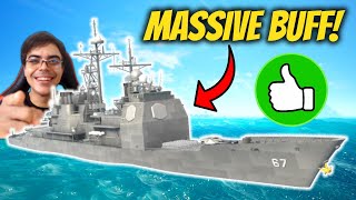 The Devs Buffed The New Free Warship Uss Shiloh Modern Warships