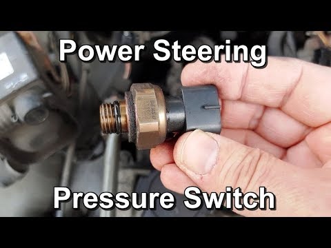 Power Steering Pressure Switch Replacement - Toyota Yaris