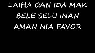Musica Tetun ! Inan aman Nia kolen selu labele