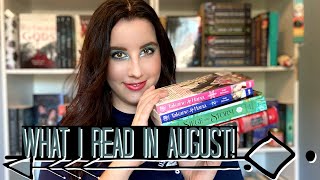 August Wrap Up // 3 books + 2 manga