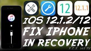 iOS 12.1.2 / 12 - How To Take An iPhone Out Of Recovery Mode With Fixppo (Review)