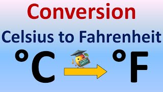 Converting Celsius to Fahrenheit Scale with Easy Trick : Temperature Conversions