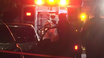 Raw Video: Scene of Pedestrian Crash in East San Jose