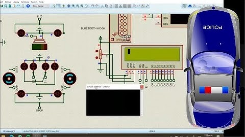 Carro De Policía con PIC18f4550 ||