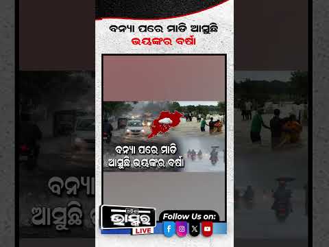 ୨୪ ଘଣ୍ଟାରେ ବଡ଼ ବିପଦ...ରାତି ସୁଦ୍ଧା ବଦଳିପାରେ ସ୍ଥିତି!#OdishaWeather #RedWarning #Odishabhaskar #Shorts
