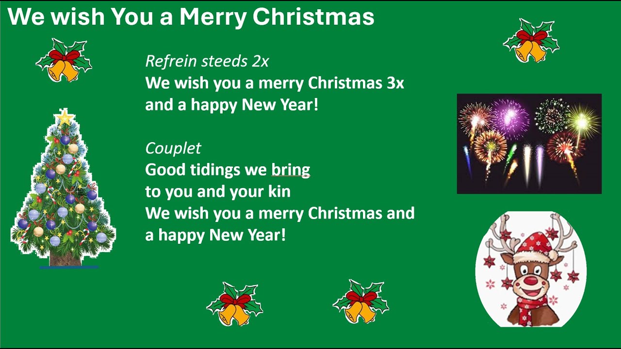 We Wish you a Merry Christmas - YouTube