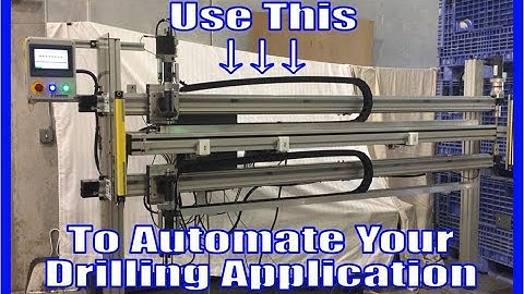 Automated Servo Controlled Drilling Machine