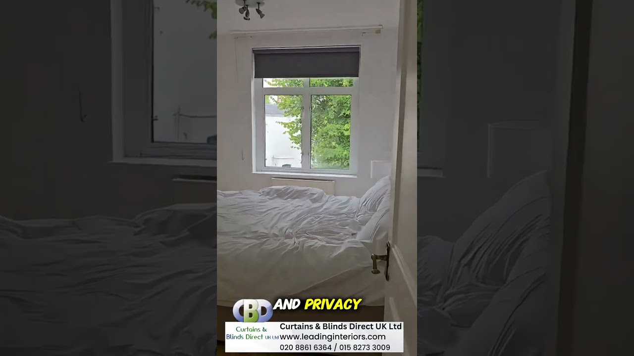 Stylish Roller Blinds for Watford & Hertfordshire Homes | Sleek Design, Full Light Control