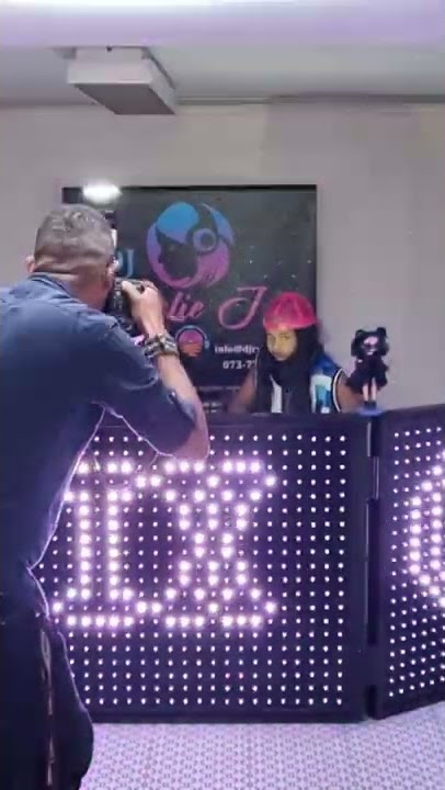I was so nervous..#djryliej #djfrontpanel #djlights