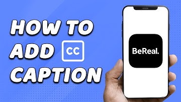 How To Add Caption On BeReal (EASY!)