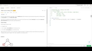 Google Interview Question - Correct a Binary Tree- Leetcode 1660- Python Wealth
