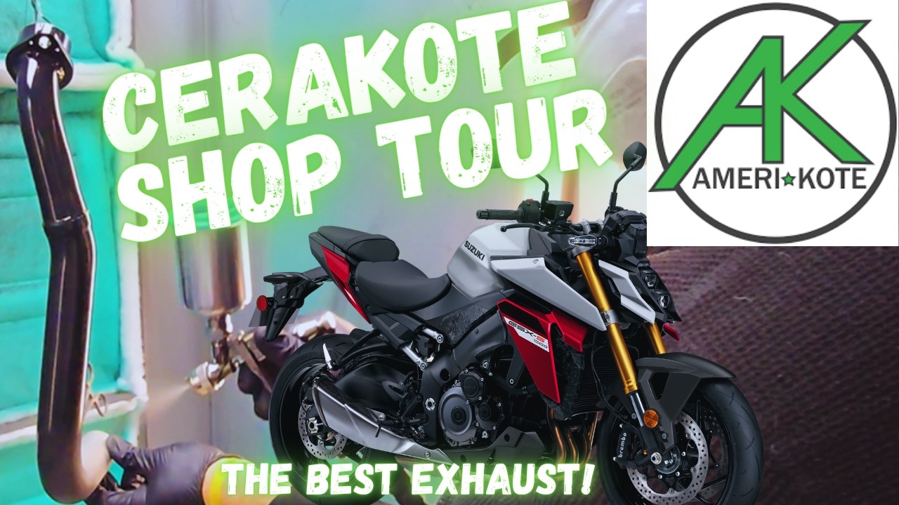 Cerakoting My Exhaust Matte Black with Marc + Touring Ameri-Kote