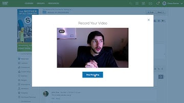 How to Submit Audio/Video Discussions in Schoology - Tutorials for Point Park Students