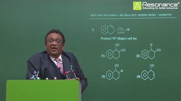 Memory based JEE Main  Chemistry by senior HOD Video Solutions 09-Jan-19(Shift-1) Q.01 to Q.05