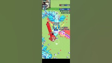 Snake Clash IO Gameplay Short #snakeclash #snakegames #gaming #gamingshorts #gameplay #snakeclashio