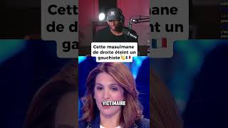Cette musulmane de droite détruit un gauchiste 🔥 #france #musulman #patriote #droite