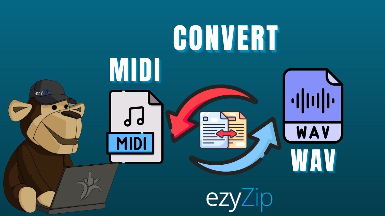 🎵 How to Convert MIDI to WAV Online Free | No Software Installation Required