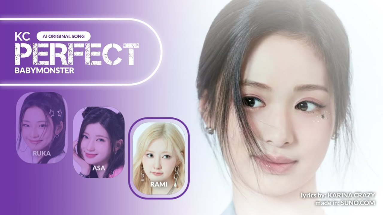 PERFECT - BABYMONSTER [AI ORIGINAL SONG by @karinacrazy_kpop]