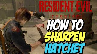 How to Sharpen Axe in Resident Evil Requiem | Hatchet Repair Guide