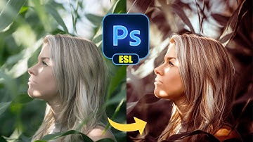 How To Edit Professional DARK BROWN Color Grading Effect In Photoshop Tutorial