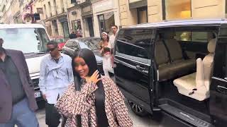 @cardib go to the Hermes store in paris