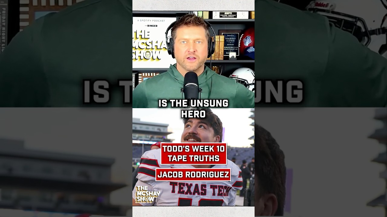 Jacob Rodriguez is a Human JACK HAMMER & CFB's Unsung Hero | The McShay Show