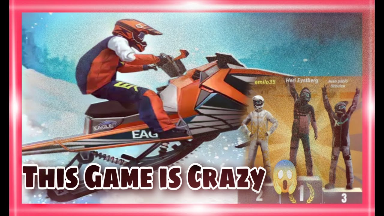 Mad Skills Snocross Intense Snowmobile Racing Game - Android gameplay