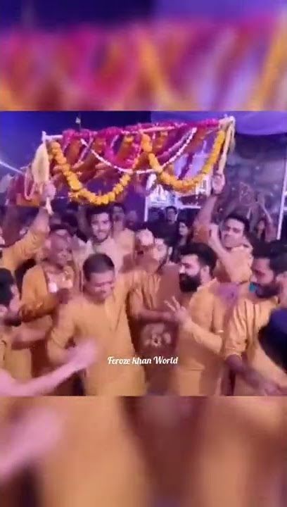 Feroze khan Mehndi Dance | #ferozekhan #ferozkhan #mehndi #dance #shorts