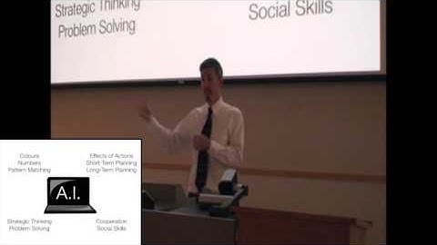 Michael Bowling - Games and Intelligence of the Artificial Kind