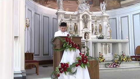 Bài Đọc Một Thánh Lễ Xưng Tội Rước Lễ Lần Đầu (Bé Trustin Do)