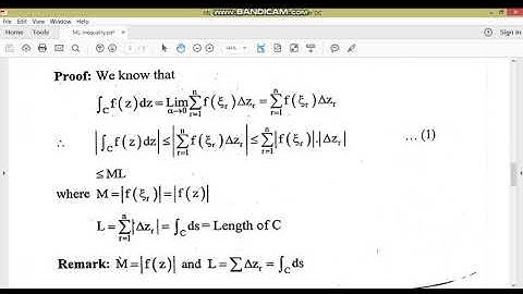 ML inequality//Complex analysis//M.Adnan Anwar