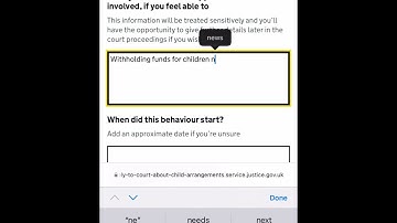 How to make a C100 application/ Child arrangements order.