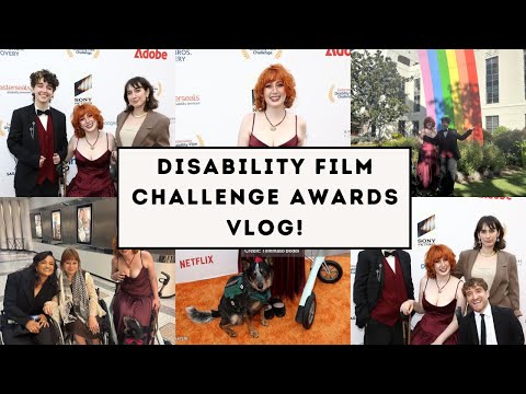 Chaotic Disability Film Challenge Awards GRWM + mini vlog! 🎥