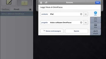 Omnifocus - iPad