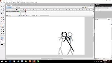How to make simple animation in Macromedia Flash 8