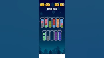 Ball sort level 3090