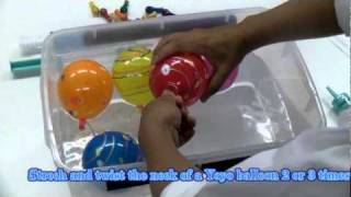 Making Yoyo Balloon at home (Yoyo Tsuri) — Niji Spiral